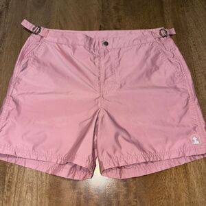 Dandy Del Mar Men’s Pink  Shorts Size 31 Polyester Shiny Finish